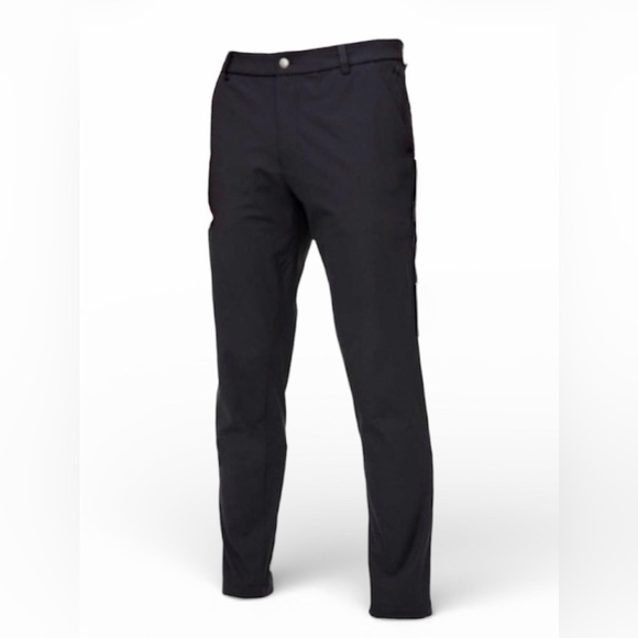 lululemon athletica Black Chinos commission slim